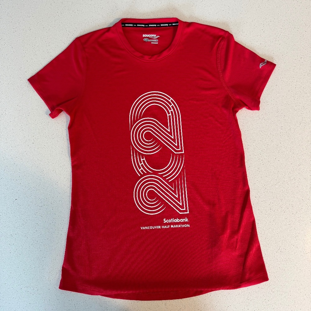 Vancouver Half Marathon Shirt - Saucony - Medium